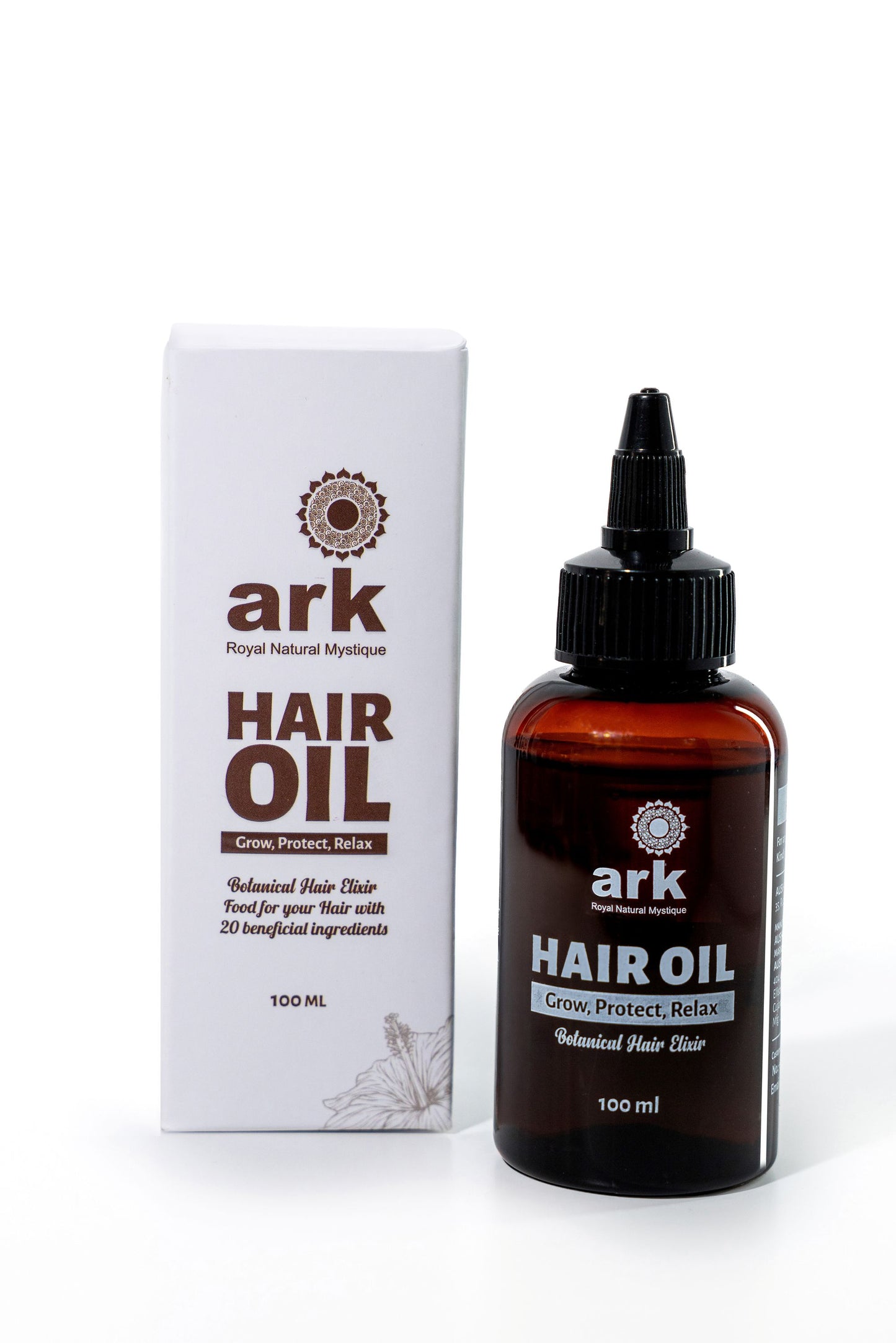 ARK Natural Ayurvedic Hair Oil Bottle
