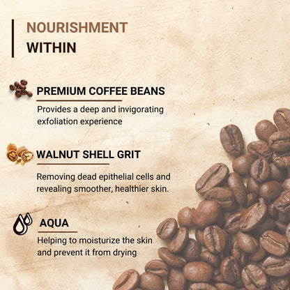 Arabica Coffee Scrub | Natural Skin Revitalization: Ark Natural