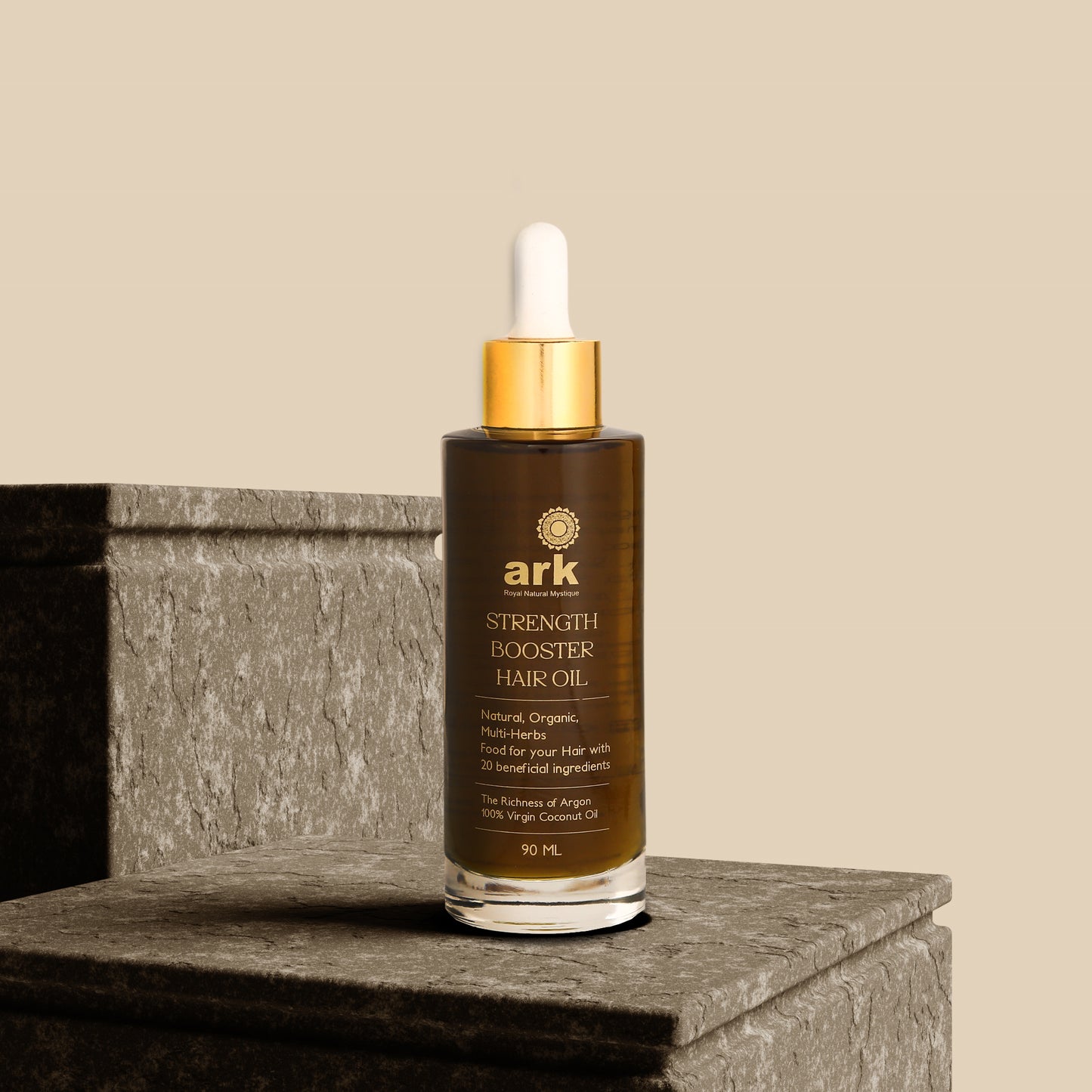 Strength Booster Hair Oil | For Healthy, Beautiful Hair: Ark Natural