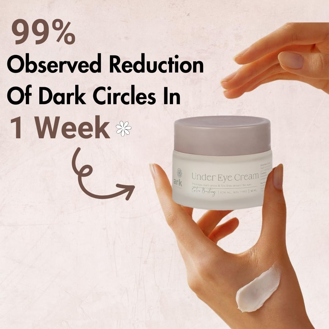 Glow Boosting Under Eye Cream | Gel for Dark Circles: Ark Natural