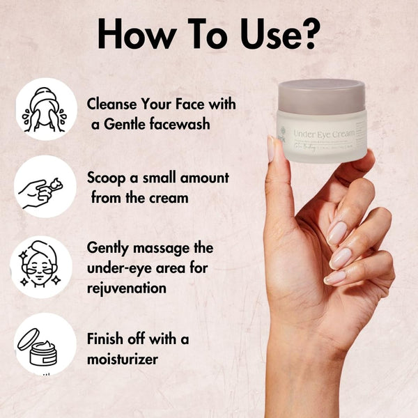 Glow Boosting Under Eye Cream | Gel for Dark Circles: Ark Natural