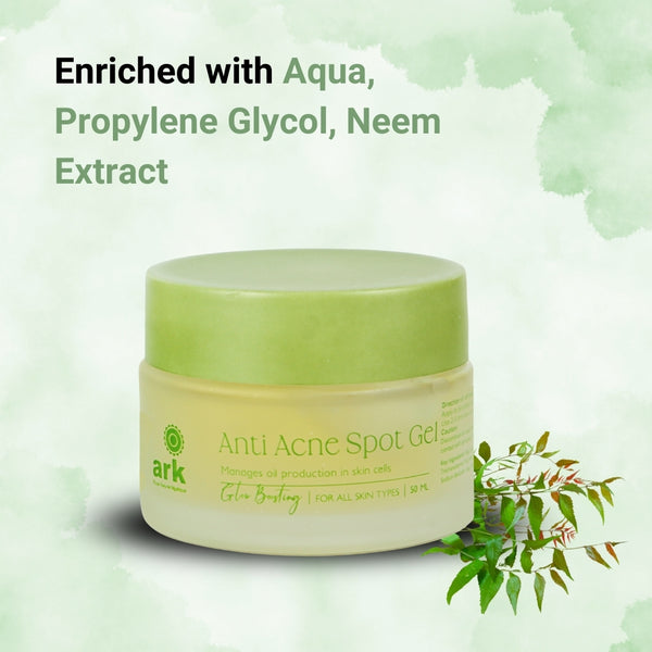 Glow Boosting Anti Acne Spot Gel | Healthy Skin : Ark Natural