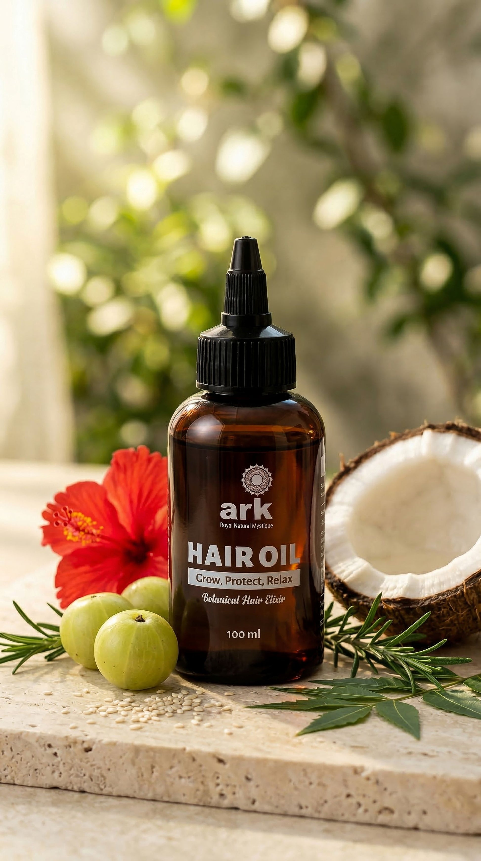 ark hair oil for hair care