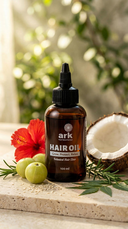 ark hair oil for hair care